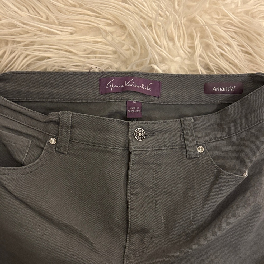 Gloria Vanderbilt Gray Women's Jeans